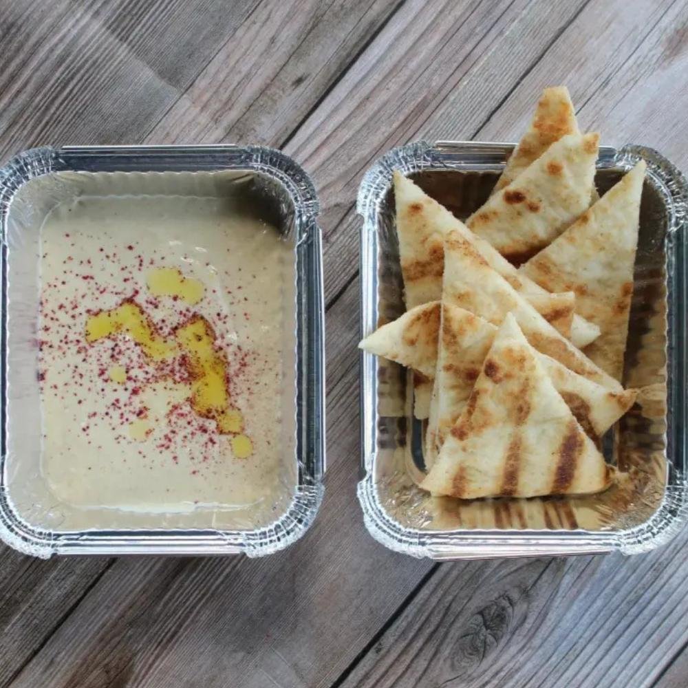 Hummus with Pita - Shawarma Bay CT