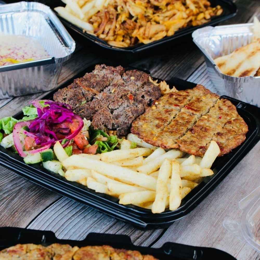 Platter - Chicken & Beef Mix Chapli