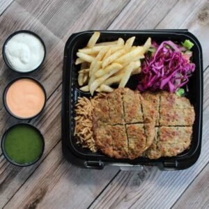 Platter - Chicken Chapli Over Fries