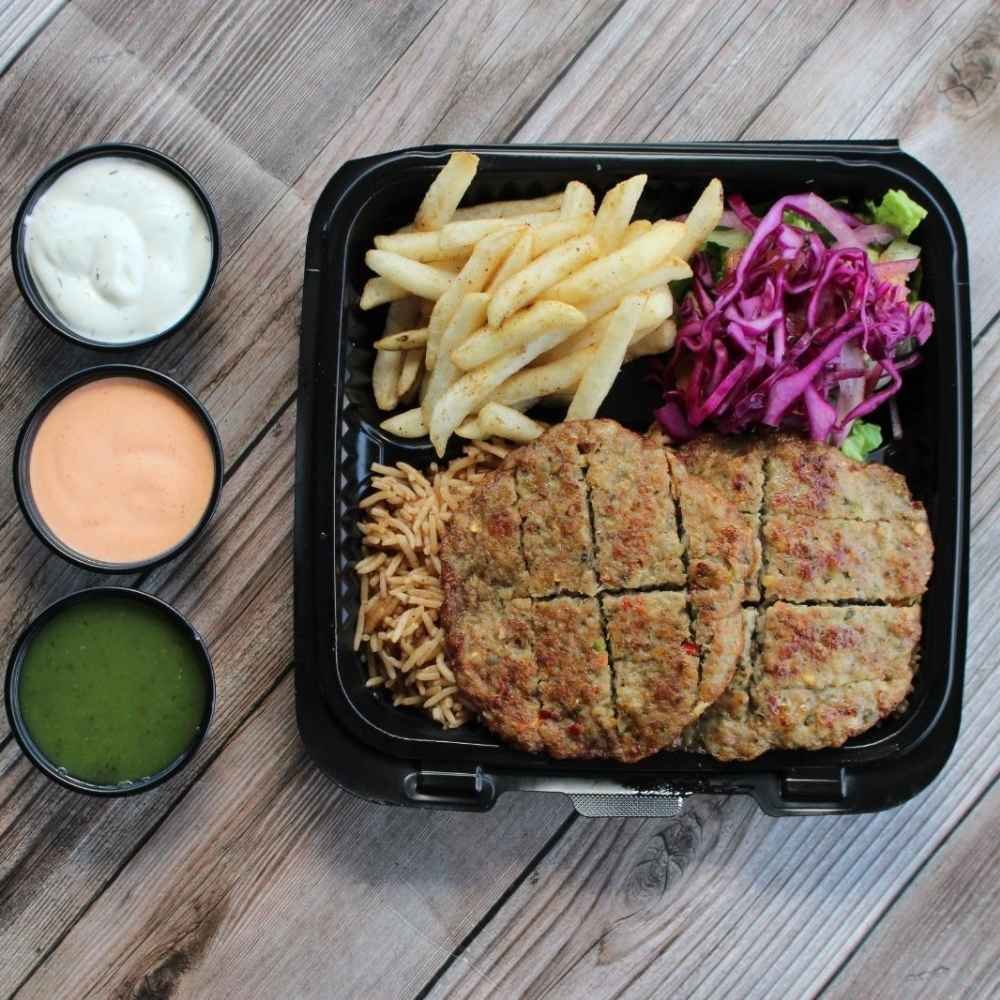 Platter - Chicken Chapli Over Fries
