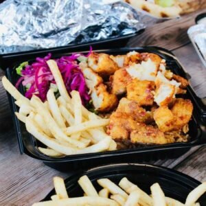 Platter - Masala Fish Over Fries